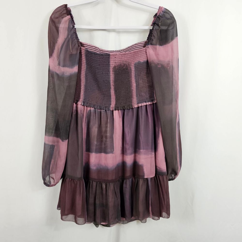 Aritzia Wilfred Tempest Mini Dress in Light Foxfire - Size M - Picture 7 of 9